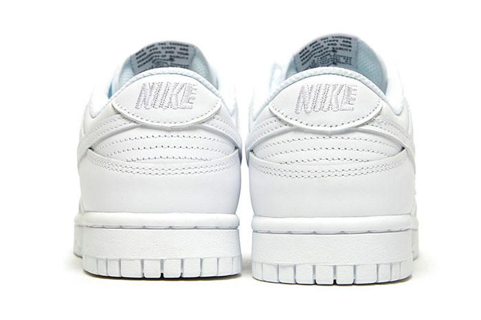 全新Nike Dunk Low「Triple White」纯白配色板鞋曝光图片2