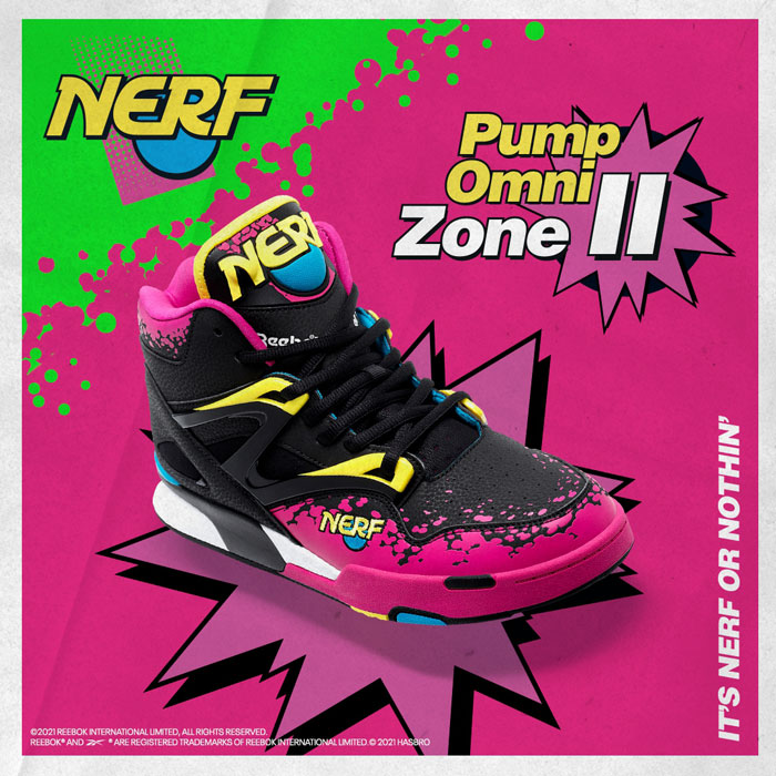 NERF和锐步Reebok全新联名款篮球鞋将于月底下旬发售图片3