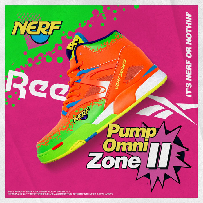 NERF和锐步Reebok全新联名款篮球鞋将于月底下旬发售图片4
