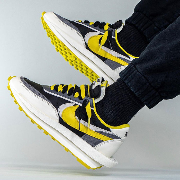 UNDERCOVER与sacai及Nike LDWaffle「Bright Citron」三方联名鞋款图赏图片