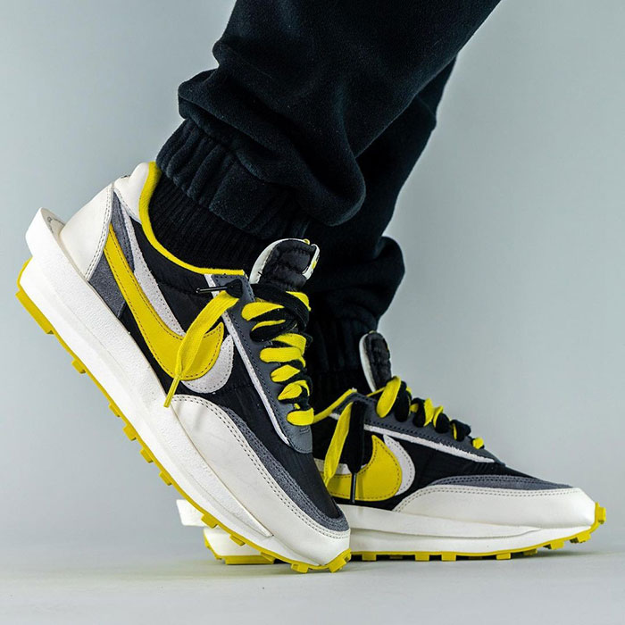 UNDERCOVER与sacai及Nike LDWaffle「Bright Citron」三方联名鞋款图赏图片7