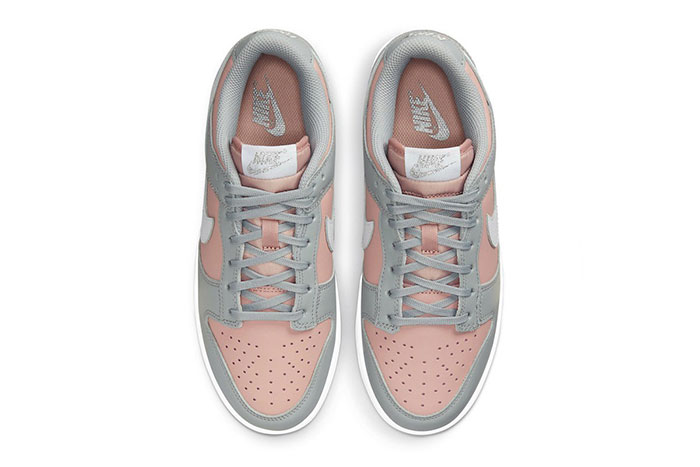 新款Nike Dunk Low「Gray/Pink」配色滑板鞋曝光图片2