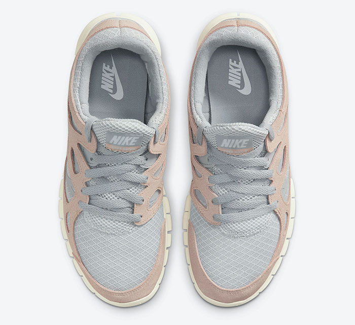 新款Nike Free Run 2 “Fossil Stone”灰粉配色跑鞋曝光图片1