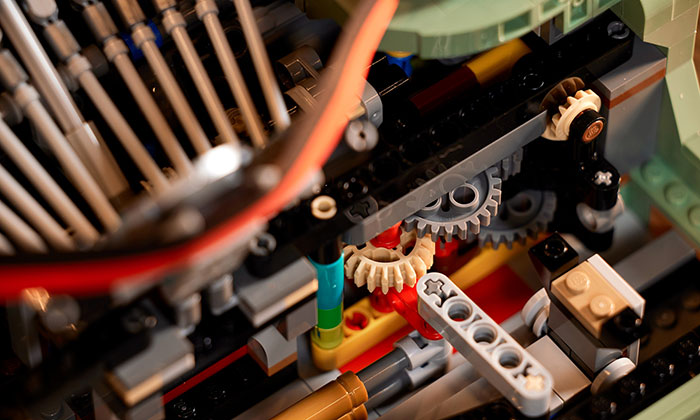 乐高LEGO全新IDEAS 打字机玩具积木套装曝光图片7