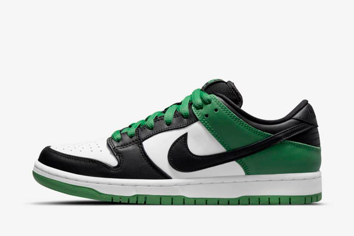 Nike SB Dunk Low “Classic Green”凯尔特人配色滑板鞋即将发售图片