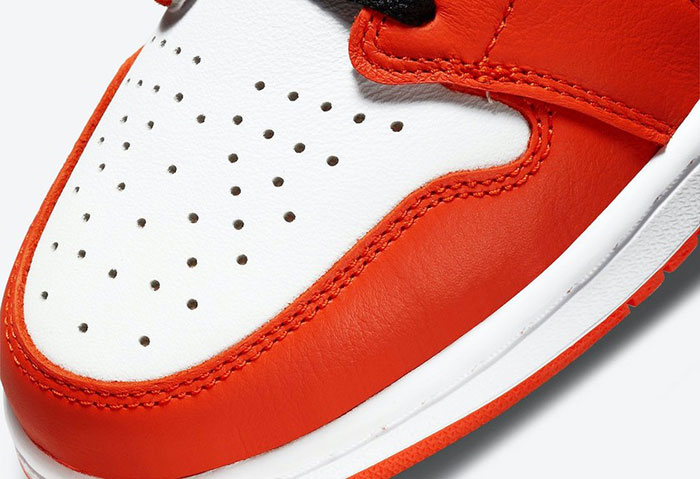 新款Air Jordan 1 Low“白扣碎”白橙配色鞋款将于8月发售图片6