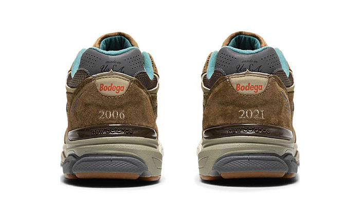 Bodega与New Balance 990v3「Anniversary」联名鞋即将发售图片7