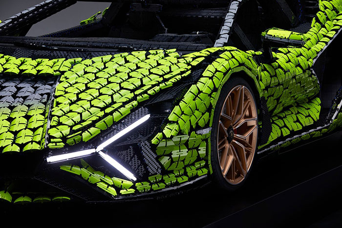 乐高LEGO支线 Technic™推出兰博基尼 Lamborghini Sián超跑主题积木模型图片10