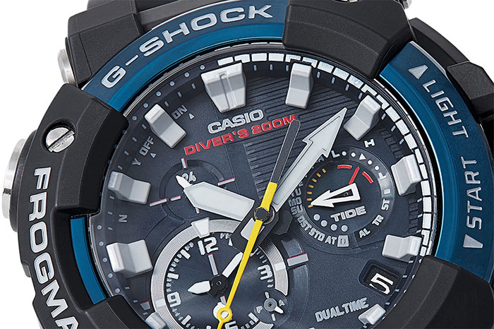 G-Shock推出两款全新Frogman轻量化别注款手表图片7