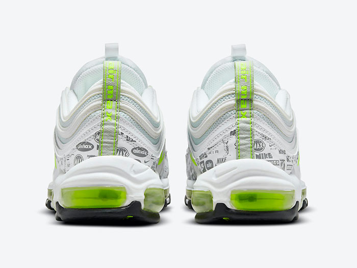 全新Nike Air Max 97 “Reflective Logo”白绿+LOGO印花曝光图片5