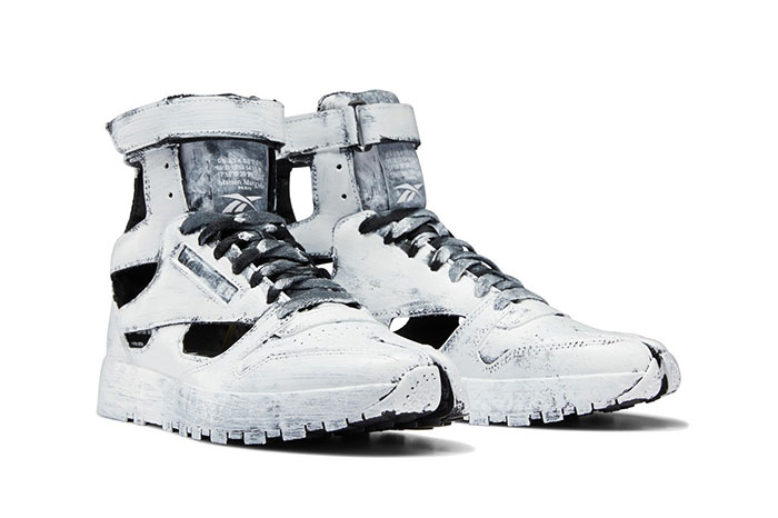 Maison Margiela和锐步Reebok 最新「Classic Leather Tabi High」联名鞋即将发售图片1