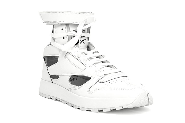 Maison Margiela和锐步Reebok 最新「Classic Leather Tabi High」联名鞋即将发售图片8