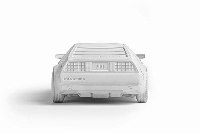 艺术家Daniel Arsham 打造全新「ERODED DELOREAN」跑车雕塑作品图片4