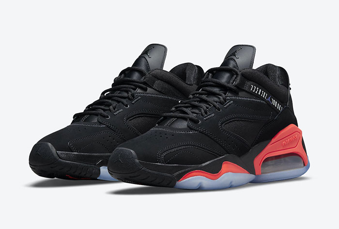 全新Jordan Point Lane “Infrared”黑红配色篮球鞋曝光图片