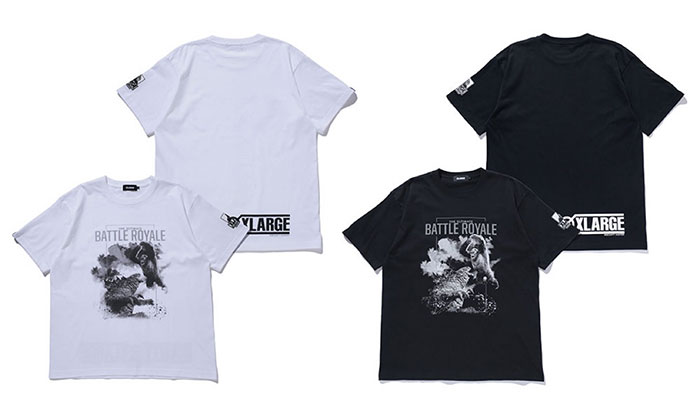 XLARGE与BOUNTY HUNTER及《哥斯拉大战金刚》联名T恤系列即将发售图片3