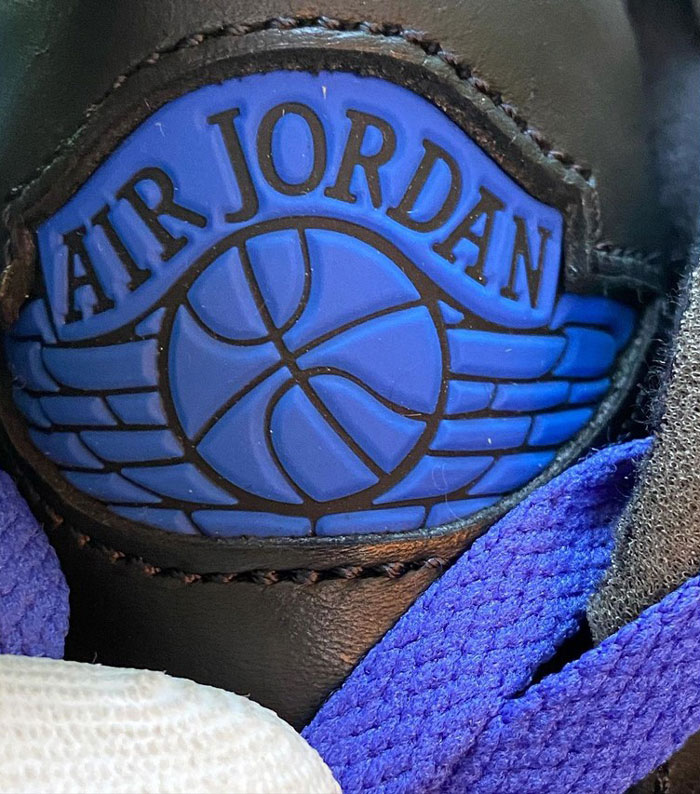 Off-White™和Air Jordan 2 Low黑蓝配色联名鞋曝光图片4
