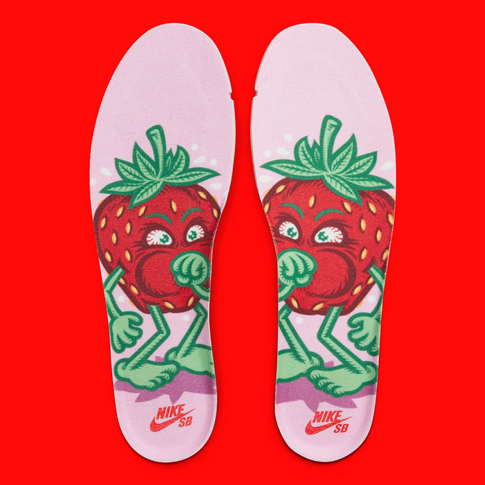 Nike SB Dunk High「Strawberry Cough」红绿配色官图曝光图片4