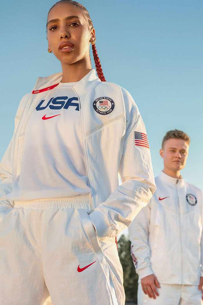 耐克Nike发布全新美国队东京奥运会队服图片