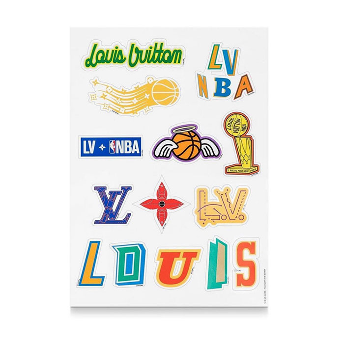 路易威登LOUIS VUITTON和NBA合作推出室内篮球框套组图片1
