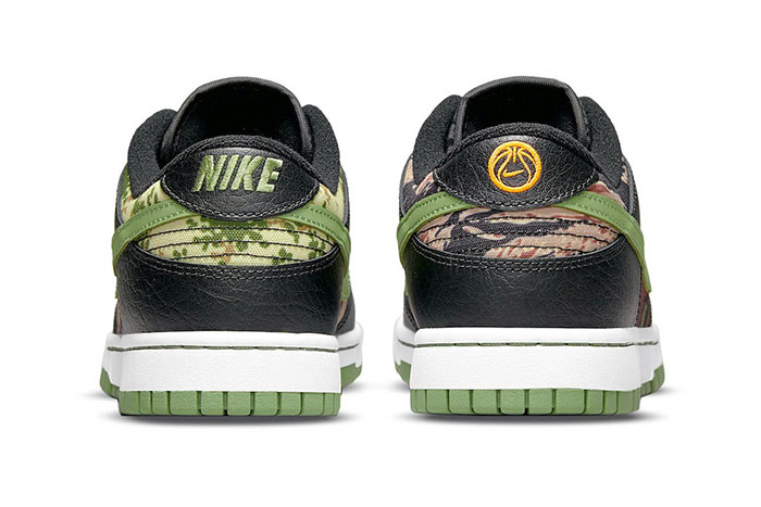 全新Nike Dunk Low 「Crazy Camo」和「Multi Camo」配色球鞋图赏图片3