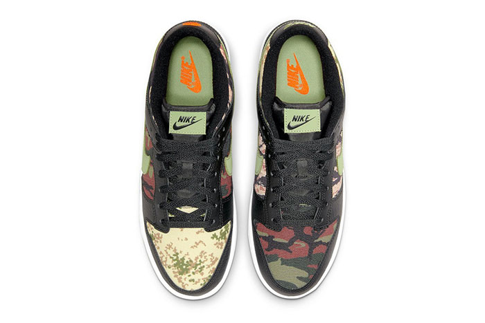全新Nike Dunk Low 「Crazy Camo」和「Multi Camo」配色球鞋图赏图片2