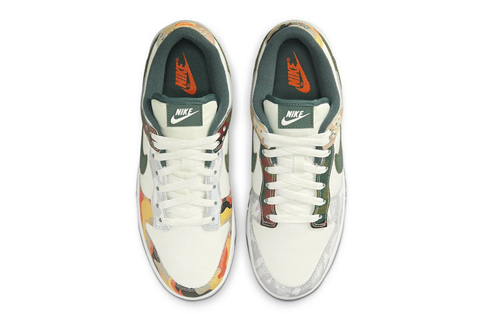 全新Nike Dunk Low 「Crazy Camo」和「Multi Camo」配色球鞋图赏图片7