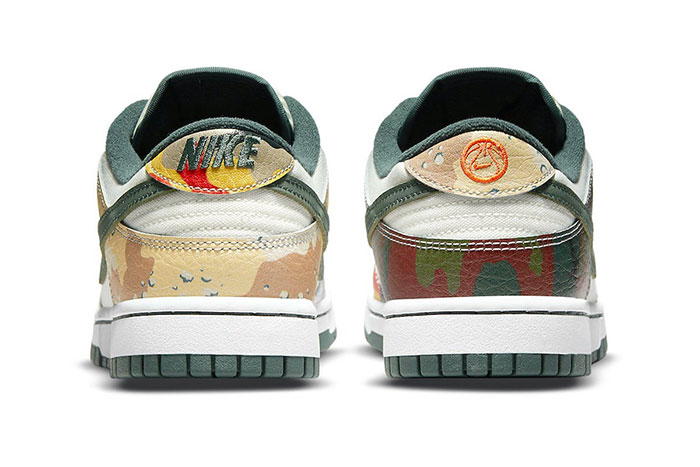全新Nike Dunk Low 「Crazy Camo」和「Multi Camo」配色球鞋图赏图片8