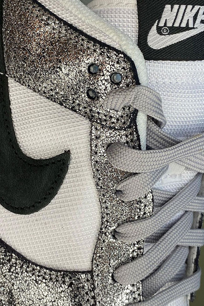 全新Nike Dunk Low「Shimmer」银灰配色球鞋曝光图片4