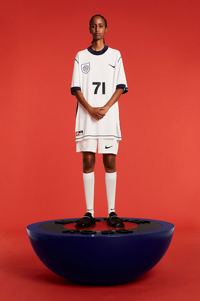 Martine Rose和Nike「Lost Lionesses」合作打造的英格兰球衣系列曝光图片1