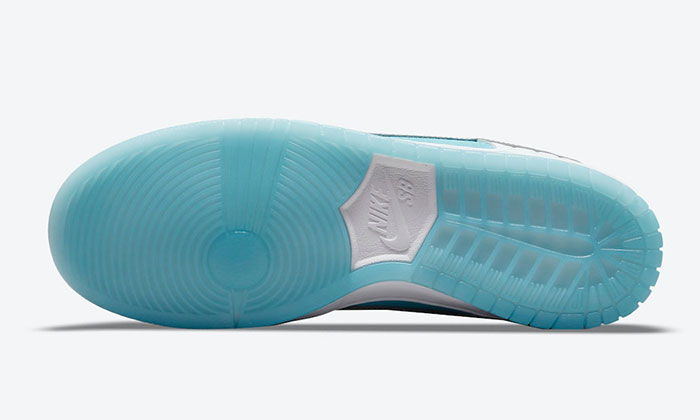 FTC和Nike SB Dunk Low蓝白配色联名鞋即将发售图片4