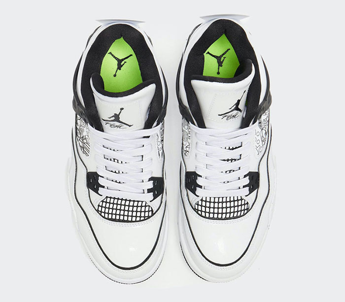 全新Air Jordan 4 GS “DIY”「二次元」鞋款曝光图片1