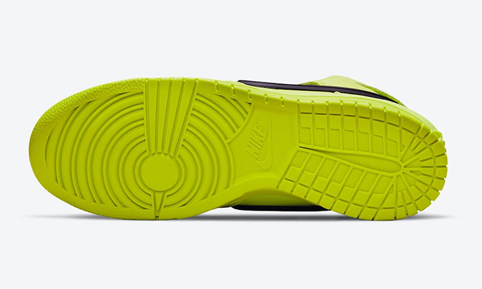 全新AMBUSH和Nike Dunk High「Flash Lime」配色联名鞋7月底发售图片4