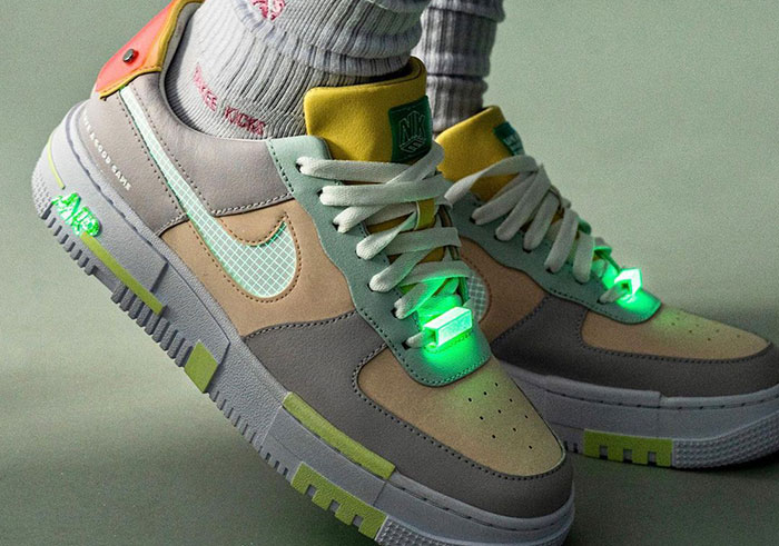 LPL和Nike Air Force 1 Pixel 「Have A Good Game」联名鞋上脚图图片1