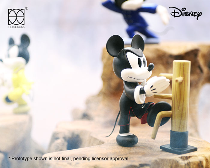 迪士尼Disney和HEROCROSS合作推出「武林米笈」功夫米奇盲盒系列图片5