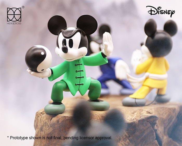 迪士尼Disney和HEROCROSS合作推出「武林米笈」功夫米奇盲盒系列图片7