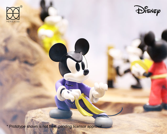 迪士尼Disney和HEROCROSS合作推出「武林米笈」功夫米奇盲盒系列图片8