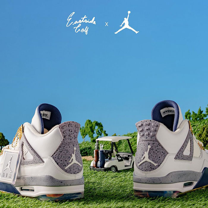 Eastside Golf和Air Jordan 4联名款篮球鞋图赏图片