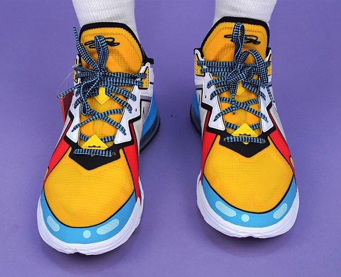 全新Nike LeBron 18 Low “Stewie Griffin”篮球鞋曝光图片8