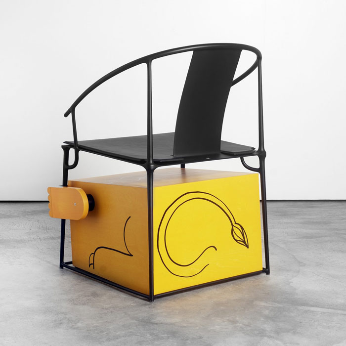 「上下」与法国艺术家Camille Blatrix合作推出限量款碳纤维椅图片5