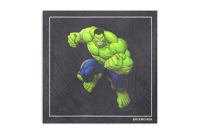巴黎世家Balenciaga与漫威Marvel 合作推出全新「绿巨人 Hulk」胶囊系列图片6