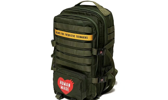 日本潮流品牌HUMAN MADE推出军事化背包图片1