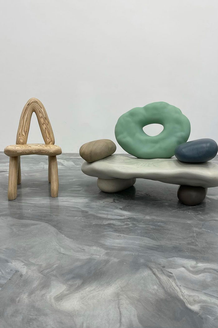 纽约当代艺术家Daniel Arsham推出全新设计餐椅图片5