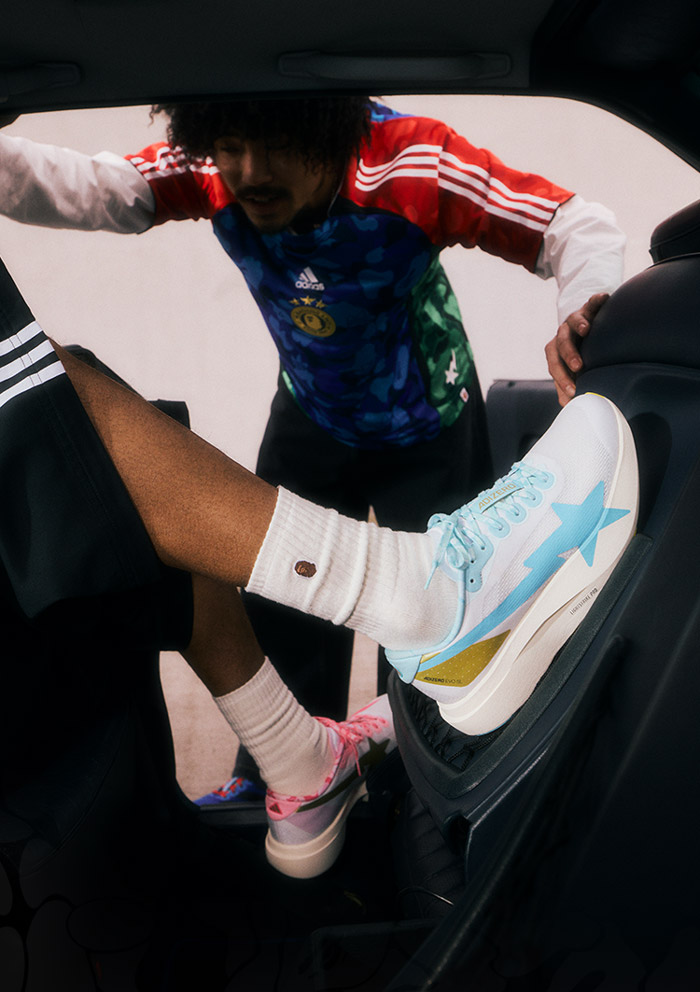 四大球星出镜演绎！BAPE x adidas Originals 2026世界杯联名系列上市图片