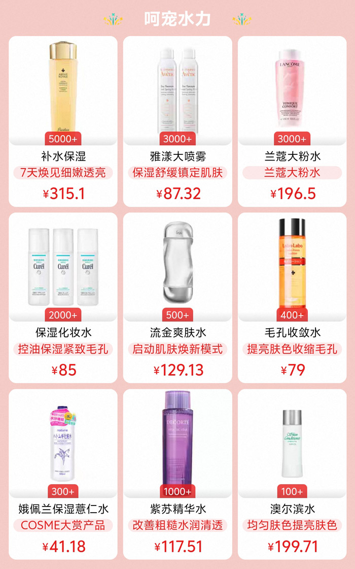 天猫国际启动7月 “夏日美力嗨购” 自营美妆专场活动图片2