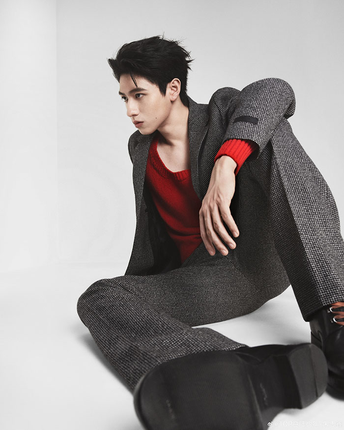 Prada「普拉达」官宣TOP登陆少年组合成为品牌大使图片4