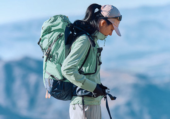 女生重装徒步怎么选包？可隆40L TREKKING背包测评图片