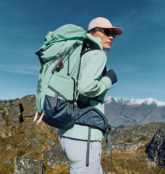 女生重装徒步怎么选包？可隆40L TREKKING背包测评图片6