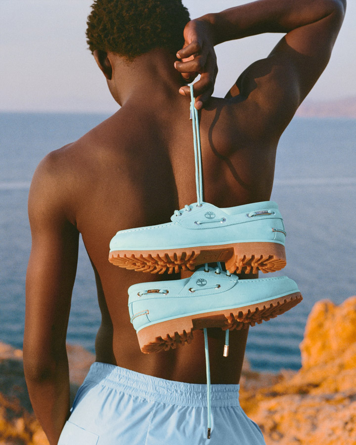 海岸松弛感拉满 添柏岚Timberland × Jacquemus联名款三眼船鞋登陆图片