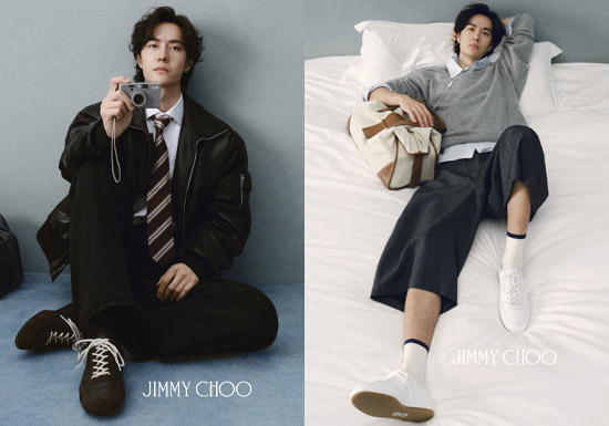 王一博 × JIMMY CHOO新大片曝光！Sunny薄底鞋氛围感拉满图片