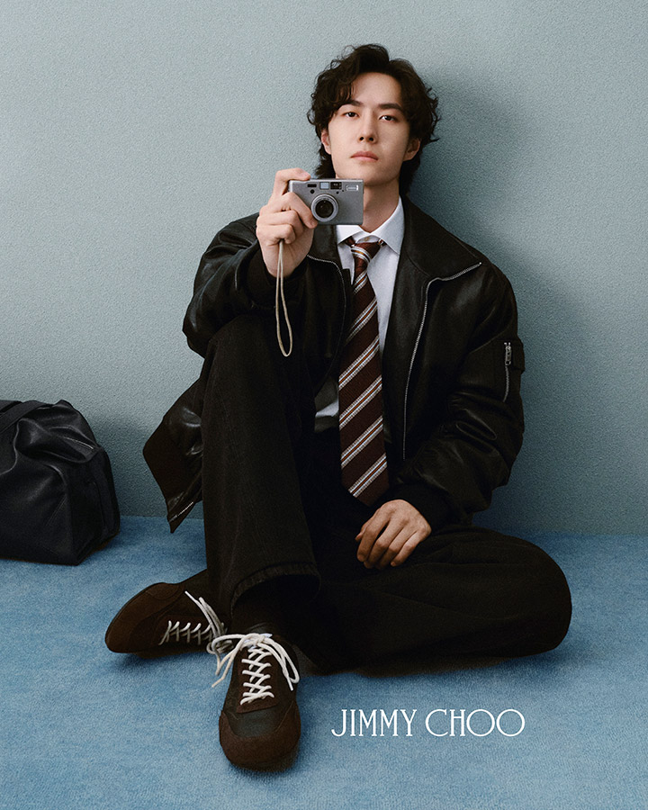 王一博 × JIMMY CHOO新大片曝光！Sunny薄底鞋氛围感拉满图片